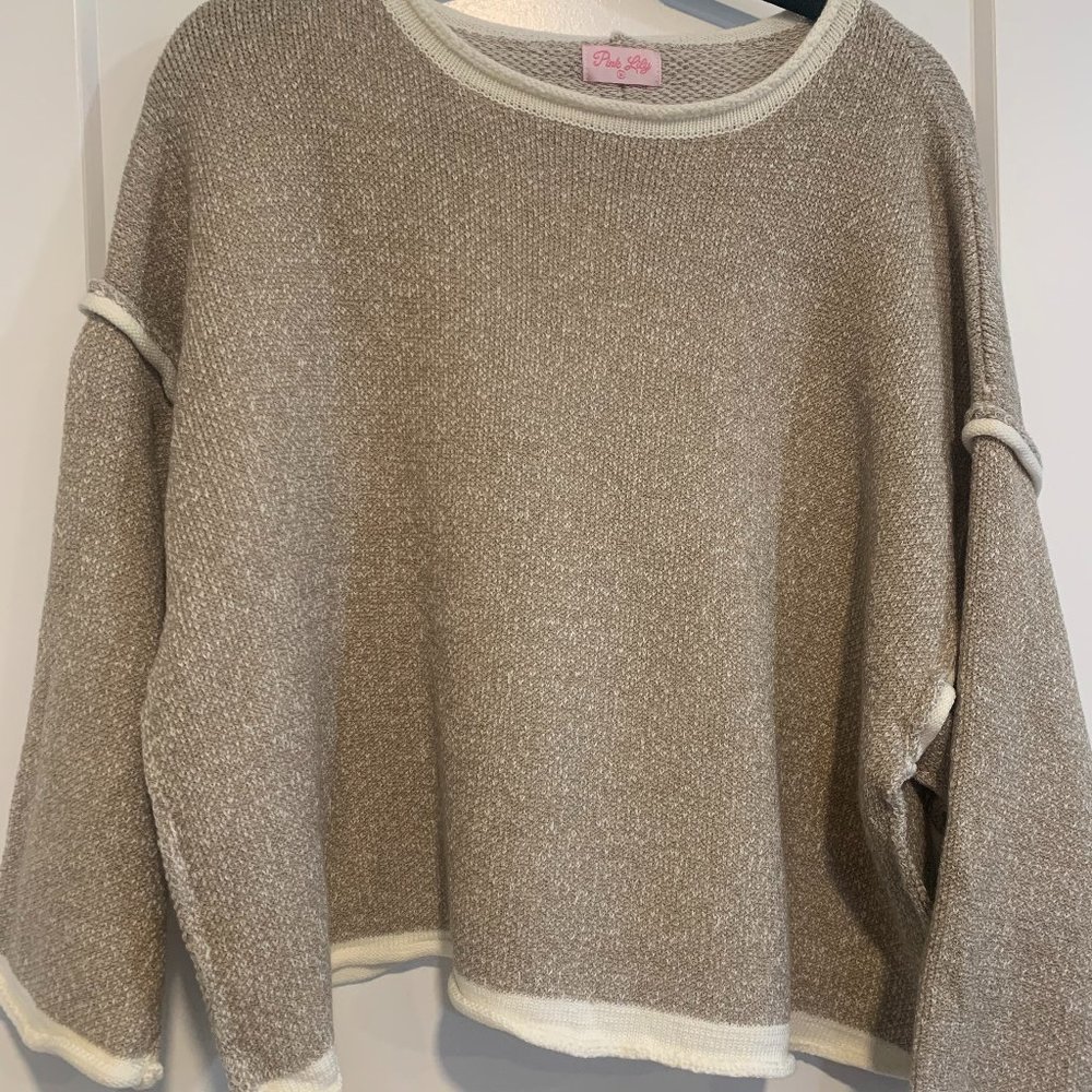 Pink Lily Sweater